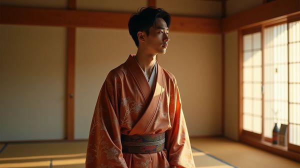 Adoptez le style intemporel avec le kimono homme Kimonorie